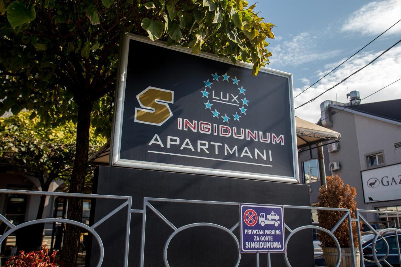 Apartments Singidunum 4 Lux Belgrad Dış mekan fotoğraf